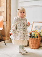 Marlo Bow Clip, Mid Summer Garden Milk – view 3