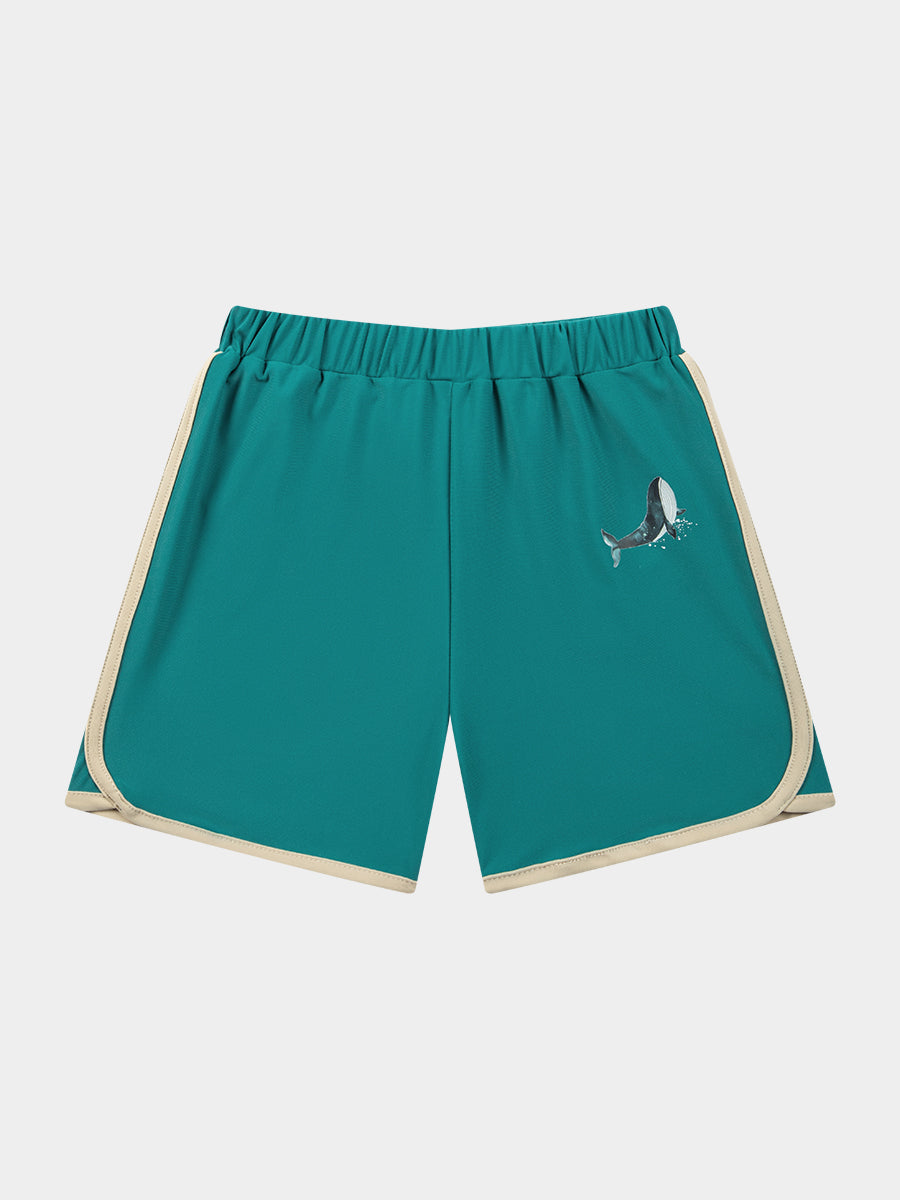 Braemar Swim Shorts, Agate Green – view 2