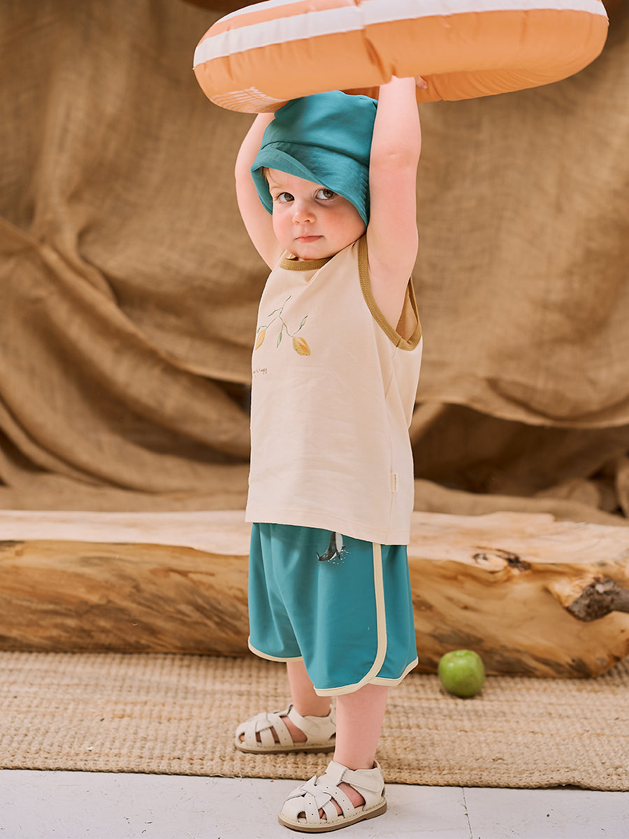 Braemar Swim Shorts, Agate Green – Happyology
