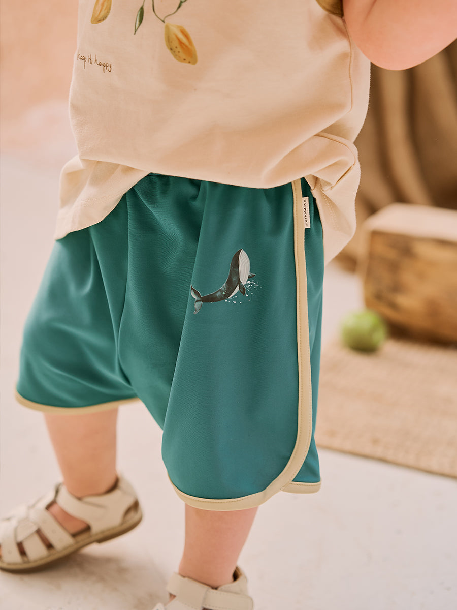 Braemar Swim Shorts, Agate Green – view 3