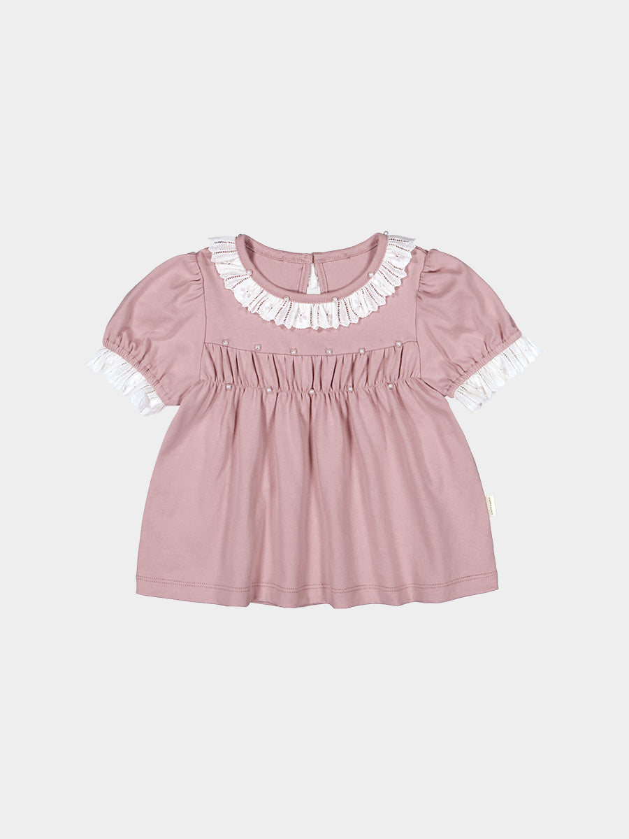 Lecco Pearly Top, Rouge Blush – view 2