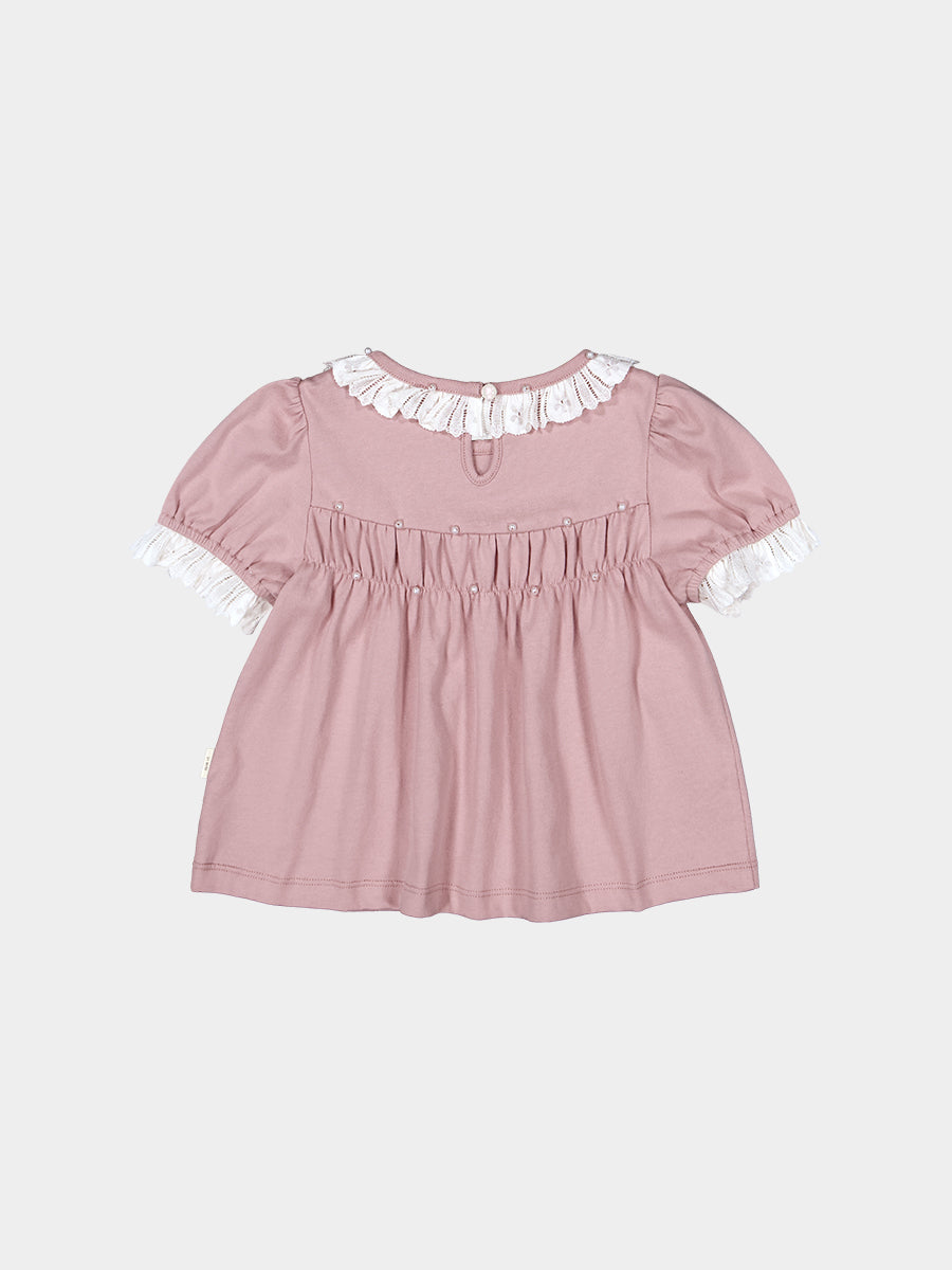 Lecco Pearly Top, Rouge Blush – view 8