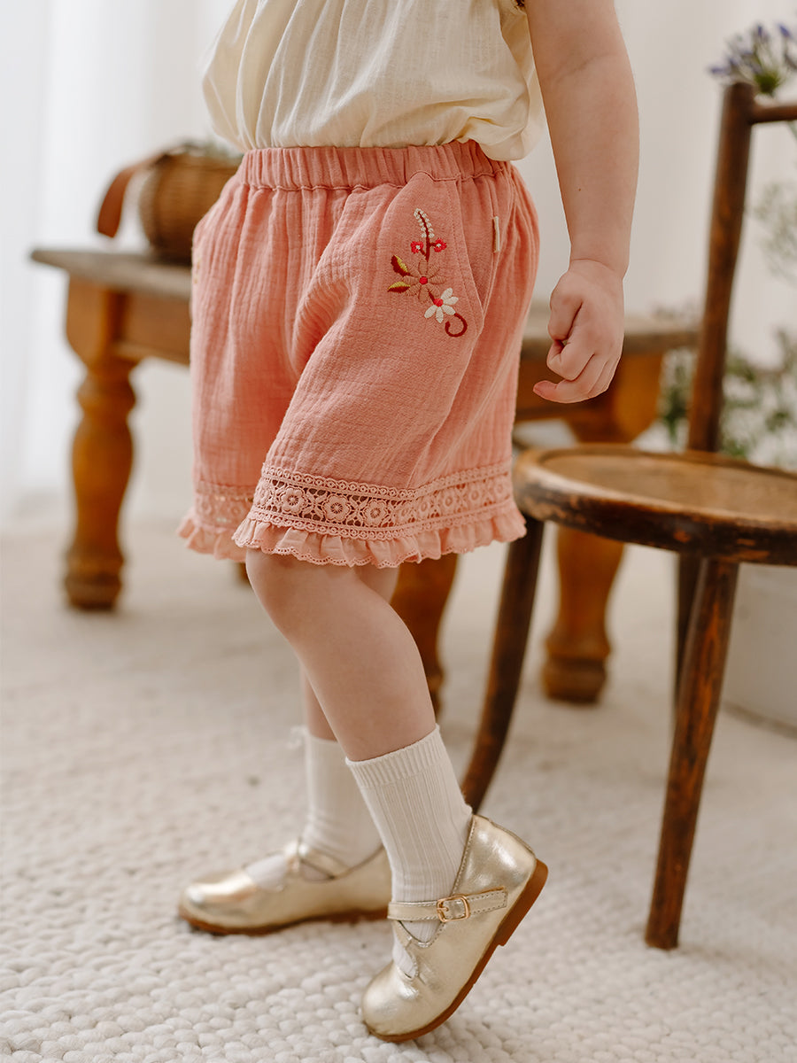 Guimaraes Shorts, Misty Pink – Happyology