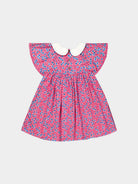 Odense Hand-Embroidered Dress, Watercolor Kousa, Pink – view 8
