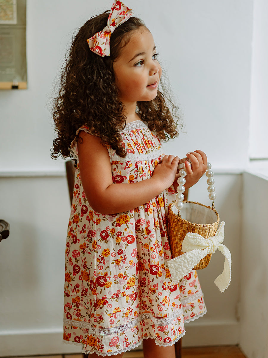 Trondheim Lace Dress, Happy Peony, Mauve – Happyology