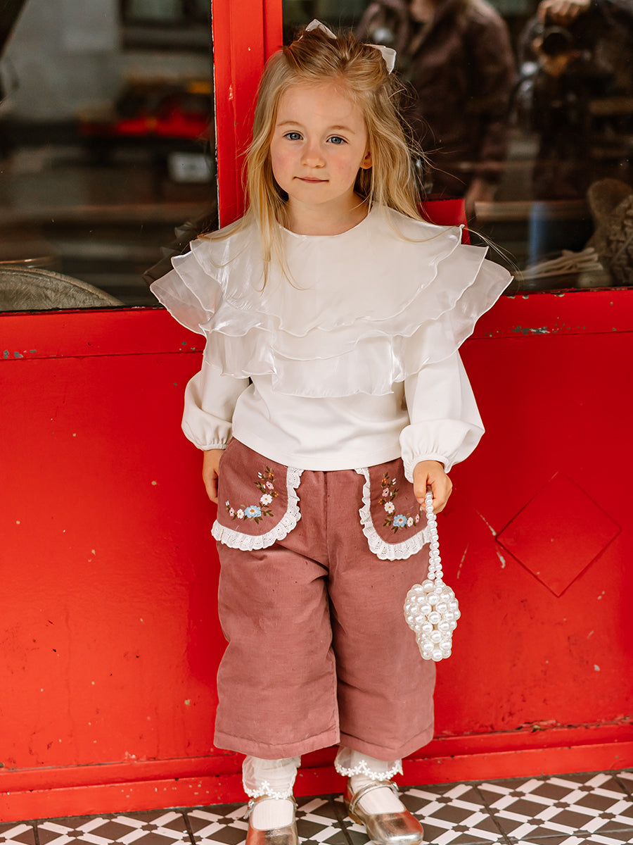 Annacy Blouse, Crème Brulee – view 4