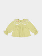 Quebec Embroidered Tee, Acacia Green – view 2