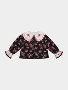 Venice Double-Collar Shirt, Chelsea Mews, Black – view 2