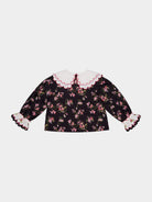 Venice Double-Collar Shirt, Chelsea Mews, Black – view 8
