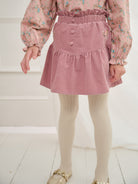Rochester Corduroy Skirt, Velvet Pink – Happyology