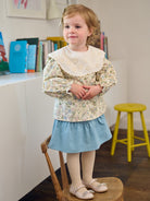 Rochester Corduroy Skirt, Denim Blue – view 7