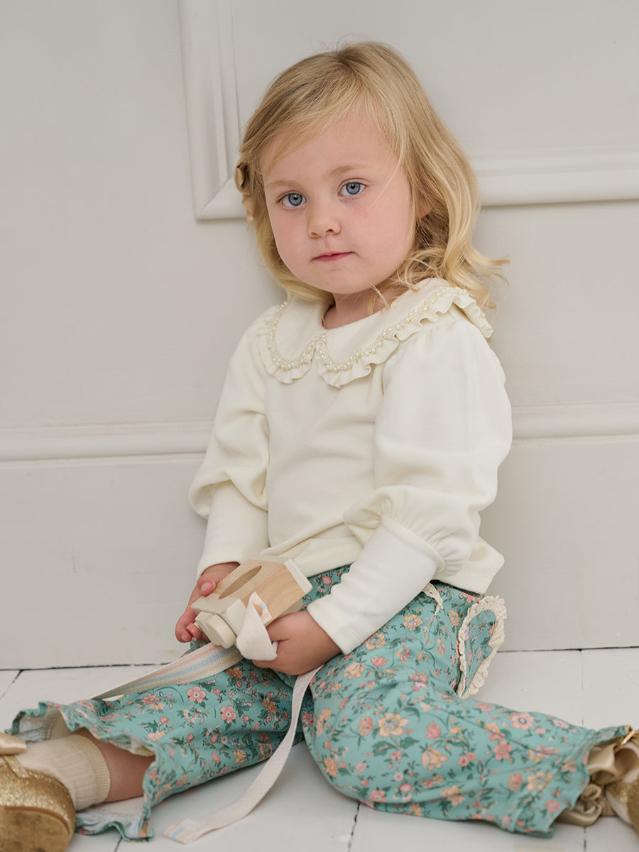 Vienna Pearl Top, Milkweed – view 3