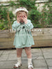Ely Embroidered Jersey Romper, Almond Pink – product video