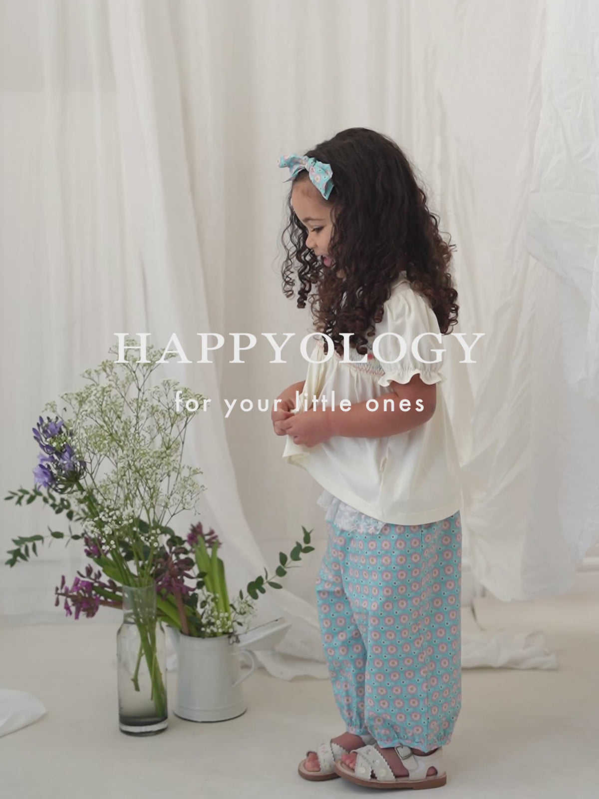 Taormina Hand-Smocked Top, Mustard Yellow – product video