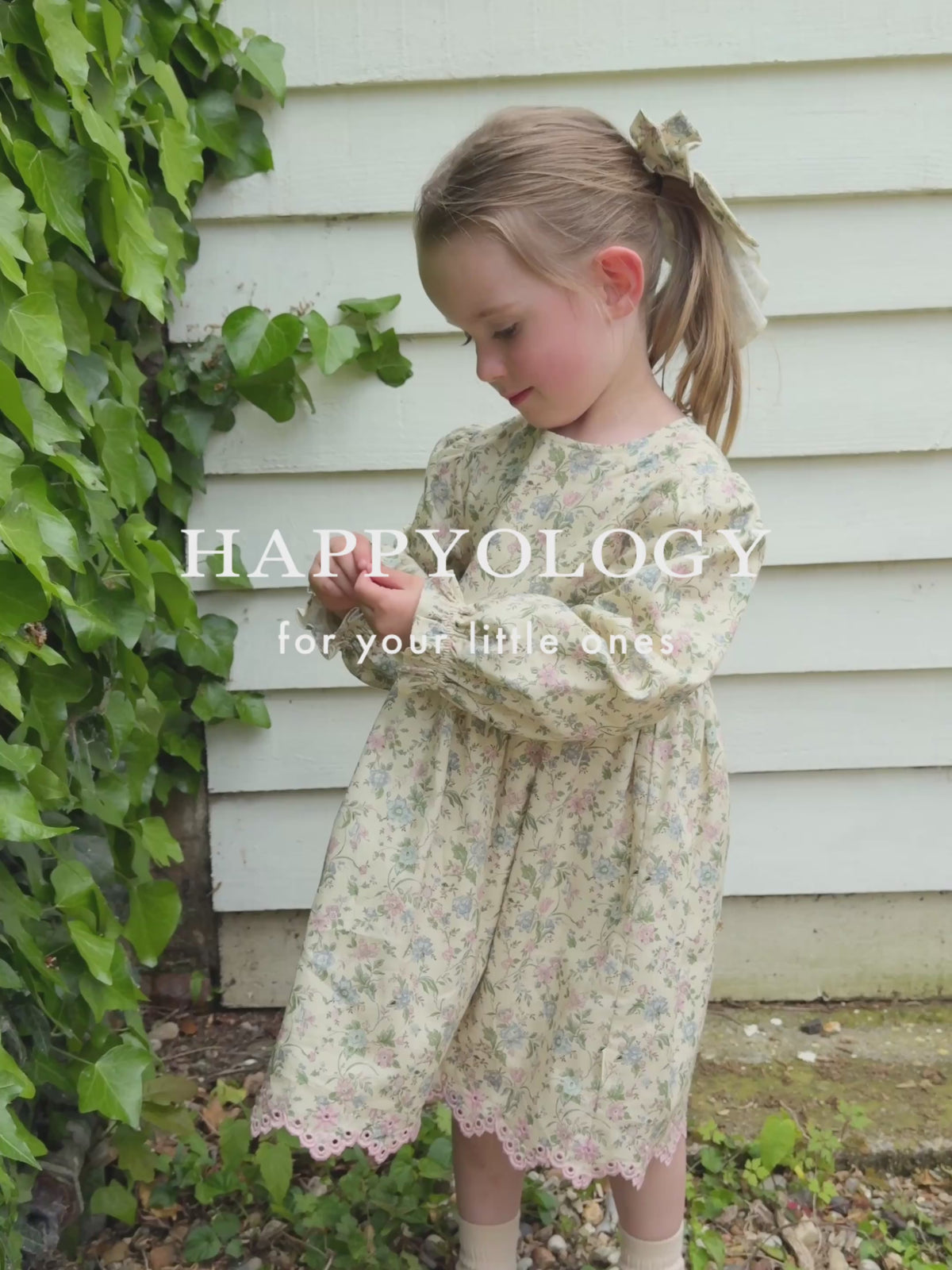 Worcester Floral Dress, Starry Floral, Blush – product video