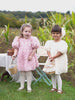 Lancaster Embroidered Dress, Almond White – product video
