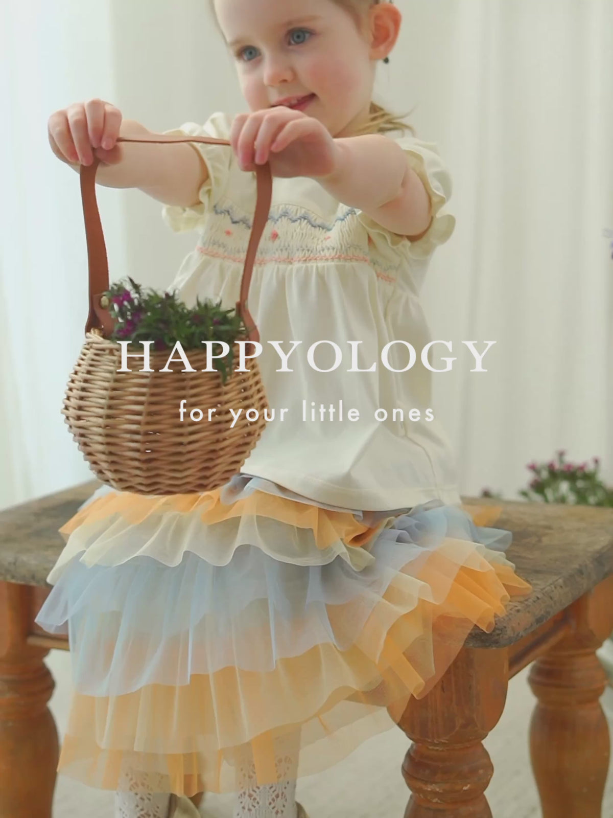 Gouda Tulle Skirt, Dreamy Yellow – product video